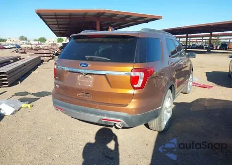 2017 Ford Explorer Xlt z USA, uszkodzony, nr VIN 1FM5K7D80HGC84527